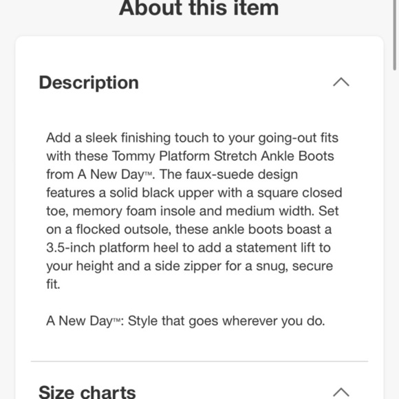 Women's Black Block Heel Boots - Picture 6 of 6